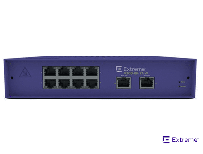 V300-8P-2T-W Edge Switch