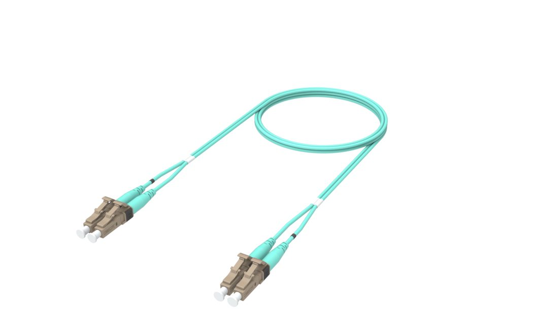 Fiber Optic Patch Cord, OM4, LC/UPC duplex