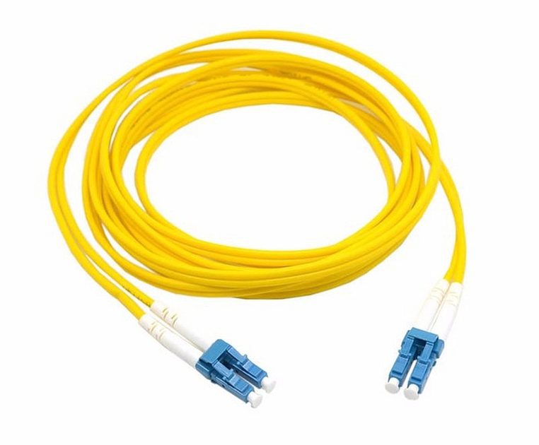 Fiber Optic Patch Cord, Duplex, Singlemode, LC/UPC